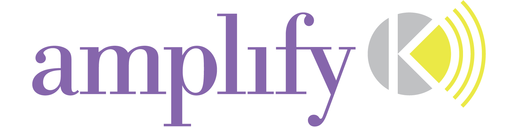 The KalvinPR Amplify logo