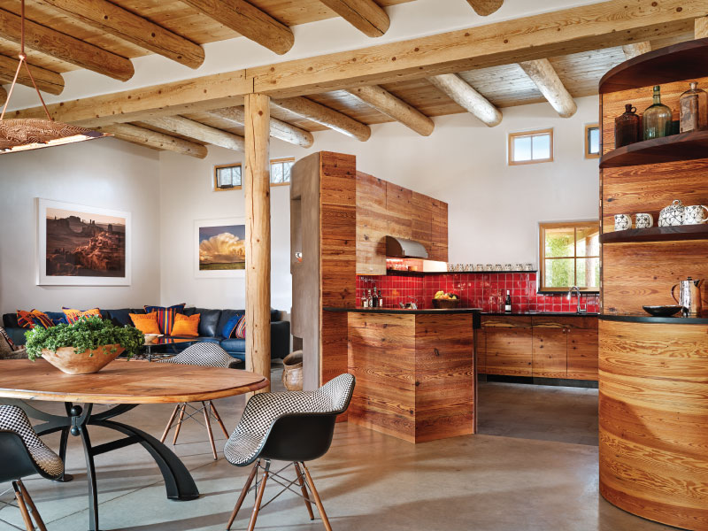 Interior of Casa Mela, Santa Fe, NM